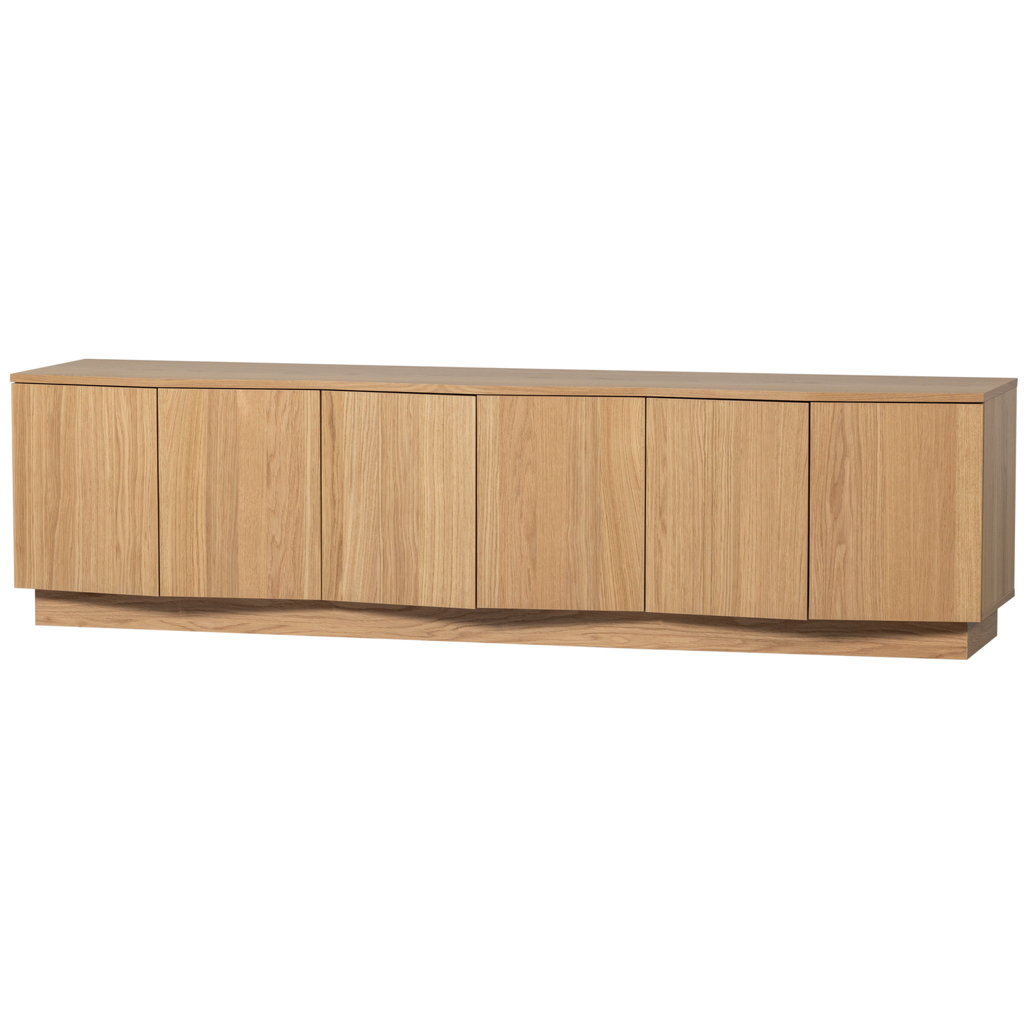 UA Zuma tv unit 200 cm oak transparant