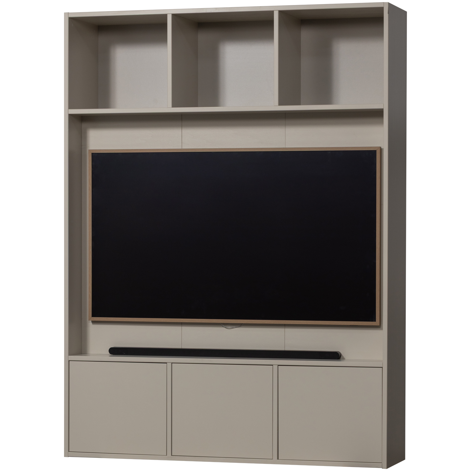 Meggy tv opbergkast 160 cm grenen dust