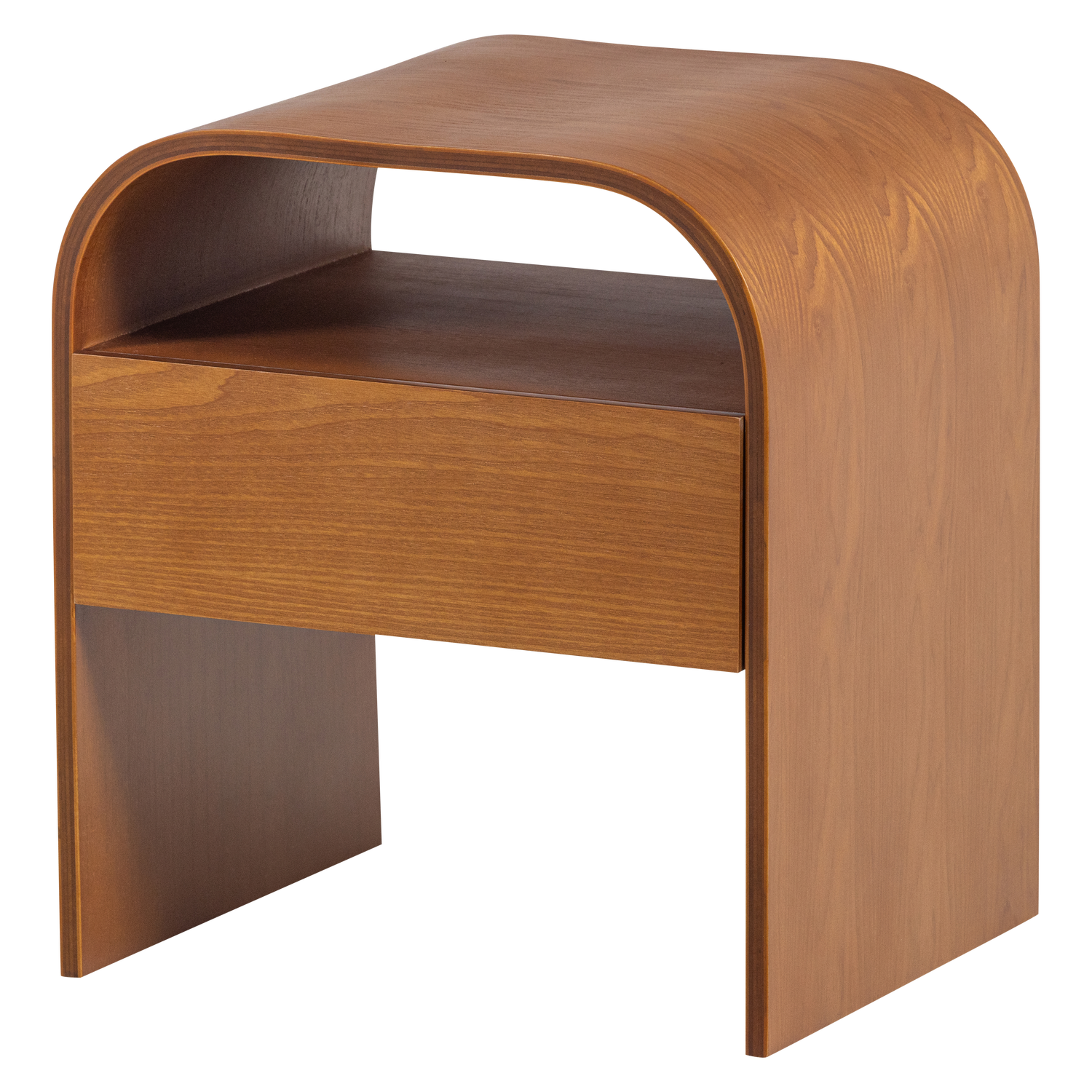 Momo nightstand/side table wood brown