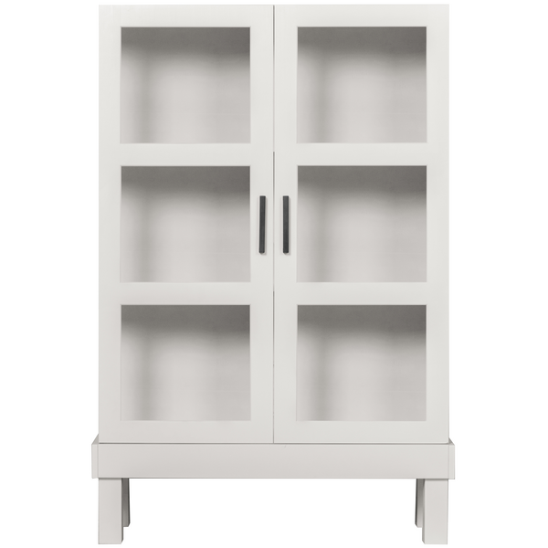 Bonk vitrinekast wit