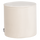 Sara poef hoog 46xØ46 cm velvet off white