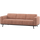 Statement 3-seater sofa 230 cm terra melange