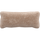 Bean coussin velours chenille naturel