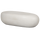 Pebble coffee table white 28x100x43 cm