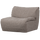 Baggy 1-seater element brown melange
