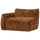 Baggy 1-sitzer element arm links 3D chenille mittelbraun