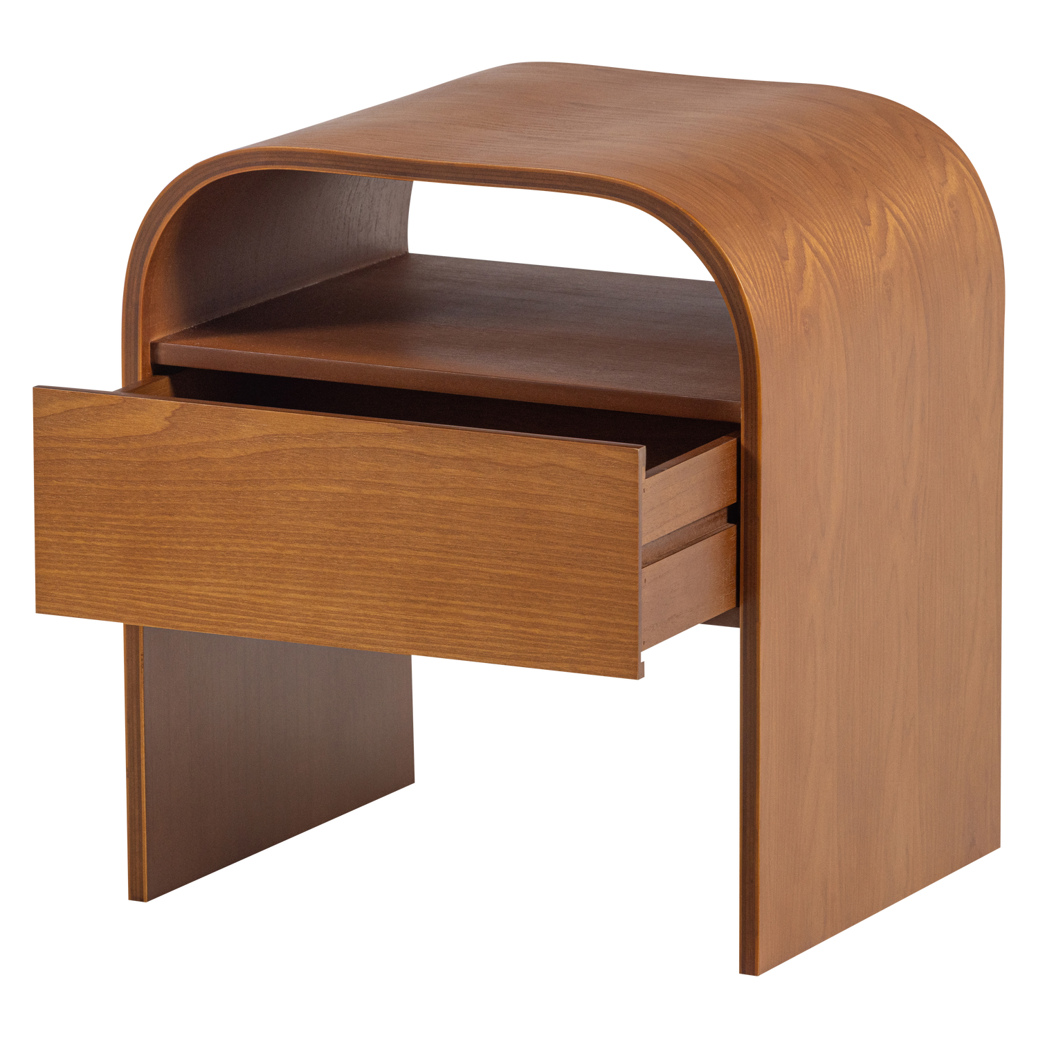 Momo nightstand/side table wood brown