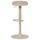 Mevo height adjustable bar stool chenille sand