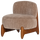 Fauteuil Runi bois/velvet sable