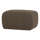 Mojo Base pouf bouclé mélangé brun