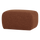 Mojo Base pouf bouclé mélangé rouille