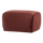 Mojo Base pouf velours brun châtain