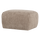 Mojo Base pouf laineux sable foncé