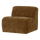 Mojo Base 1-seater element rib fabric honey yellow