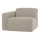 Mojo Base 1-seater element arm left bouclé beige