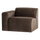 Mojo Base 1-seater element arm left velvet brown