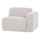 Mojo Base 1-seater element arm right bouclé ecru