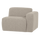Mojo Base 1-seater element arm right bouclé beige