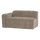 Mojo Base 1,5-seater element arm left rib dark sand