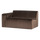 Mojo Base 1,5-seater element arm left velvet brown