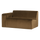 Mojo Base 1,5-seater element arm left velvet h.yellow