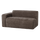 Mojo Base 1,5-seater element arm left woolly brown
