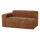 Mojo Base 1,5-seater element arm left woolly rust brown