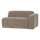 Mojo Base 1,5-seater element arm right rib dark sand