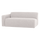 Mojo Base 2-seater element arm left bouclé ecru