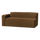 Mojo Base 2-seater element arm left velvet h.yellow