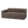 Mojo Base 2-seater element arm left woolly brown