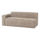 Mojo Base 2-seater element arm left woolly dark sand