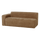 Mojo base 2-seater element arm left woolly h.yellow