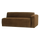 Mojo Base 2-seater element arm right velvet h.yellow