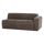 Mojo Base 2-seater element arm right woolly brown