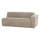 Mojo Base 2-seater element arm right woolly dark sand