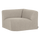 Élément de coin droit Base Mojo bouclé mélangé beige