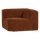 Mojo Base corner element straight rib rust brown