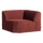 Mojo base corner element straight velvet chestnut brown