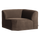 Mojo Base corner element straight velvet brown