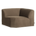 Mojo Base corner element straight velvet taupe