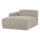 Mojo Base chaise longue element links bouclé beige