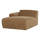 Mojo Base chaise longue element left woolly h.yellow