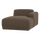 Mojo Base chaise longue element right bouclé brown