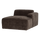 Mojo Base chaise longue element rechts rib bruin