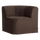 Mojo Base dining bench corner with back velvet brown