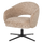 Pico draaifauteuil wollig structuur zand