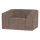 Omaire fauteuil chenille taupe