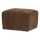 Omaire hocker chenille lichtbruin