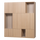 Build wandkast combinatie 188 cm eiken decor naturel